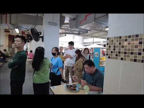 People's Park Food Centre. 101 Upper Cross Street People's Park Centre Singapore 058357. Lunch time.