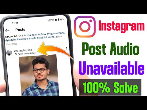 instagram post audio unavailable problem | Instagram post par song nahi chal raha hai | instagram