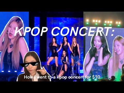 VLOG: How i went to a kpop concert for $10