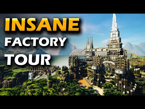 INSANE Satisfactory Factory Tour