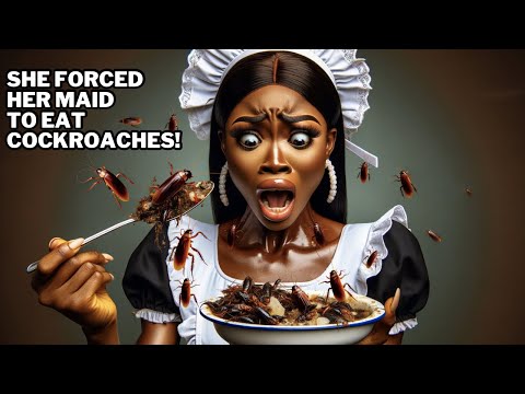 YOU WILL NOT BELIEVE WHAT HAPPENED, AFTER THEY ATE THE COCKROACHES! #africanfolktales #folklore