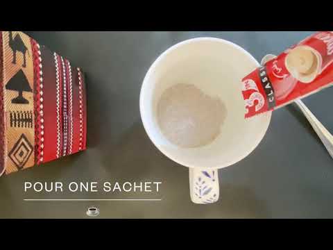 Coffee Recipe without machine | Preparation of Nescafé 3 in 1 coffee