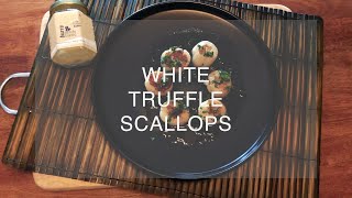 || Sabatino Kitchen || 松露教煮 || 白松露牛油炒帶子 - White Truffle Scallops