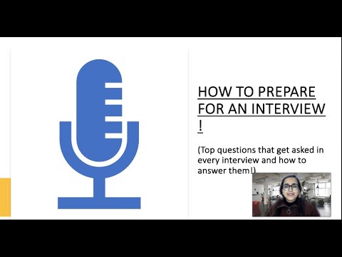 TOP 10 QUESTIONS THAT GET ASKED IN AN INTERVIEW AND THEIR ANSWERS | HOW TO PREPARE FOR AN INTERVIEW