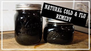 Elderberry Syrup Recipe//Natural Remedy