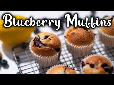 Lemon glaze blueberry muffin recipe, THIS RECIPE YOU HAVENT TASTED 🧁 !