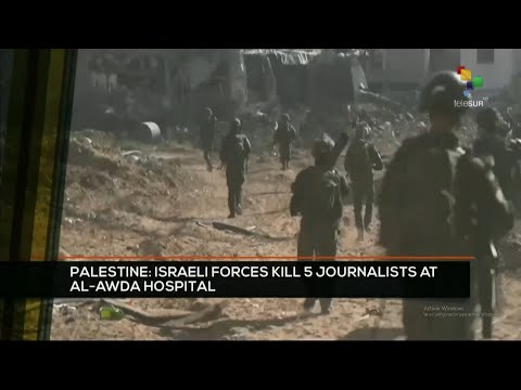 FTS 8:30 26-12: Palestine: Israeli forces kill 5 journalists at Al-Awda hospital