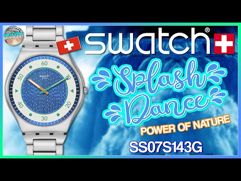 Something Interesting From Swatch! | Swatch Splash Dance Skin Series 30m Quartz SS07S143G