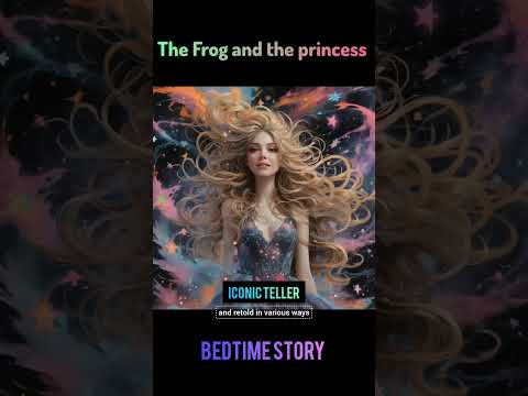 The frog And the Princess || Love Story || Fantasy Story || Fairy tale || #shorts @IconicTeller