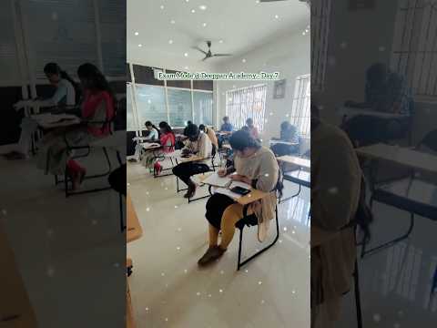 Exam Mode @ Deeppan Academy - Day 7