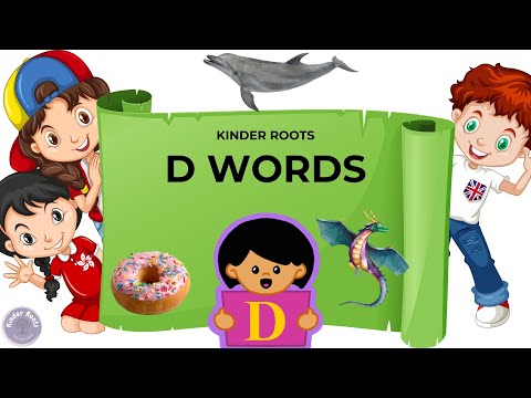 D Words | Words That Starts With D | Discover 'C' Words | A-Z Learning, Kids Learning | Kinder Roots