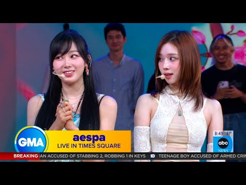 aespa - Better Things - Best Audio - Good Morning America - September 6, 2023