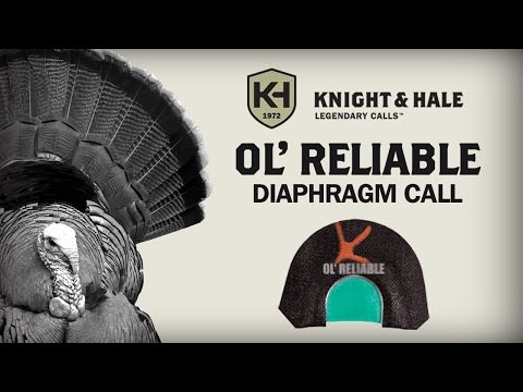 Knight & Hale Ol Reliable Diaphragm Turkey Call