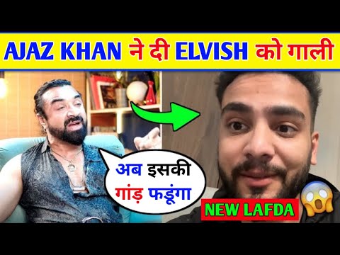 😱Ajaz Khan Reply Elvish Yadav and Youtubers । Ajaz Khan Interview । Ajaz Khan vs Rajveer fitness