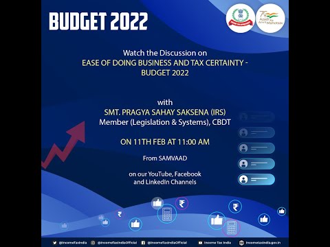 Budget 2022 - Session 1