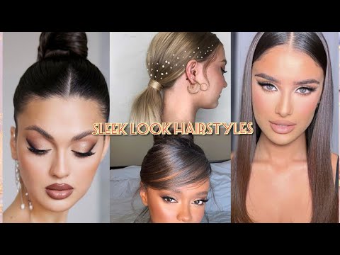 Modern sleek look hairstyles//sleek look hairstyle ideas 2024 for modern girls//Fashion Industry