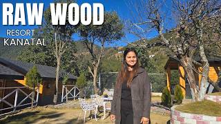 Premium Wooden Cottages - Raw Wood Resort Kanatal Uttarakhand - Nature & Peace