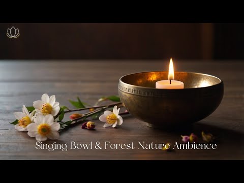 ♫ 乾淨無廣告 ♫ 100分鐘治癒內心最深處~森林西藏缽音冥想 River Forest Singing Bowls Meditation / Calm & Peaceful