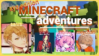 [ENG/UTAITE] Friendship in the HIKIKOMORI Minecraft Server (Araki, nqrse, Meychan, Senra)