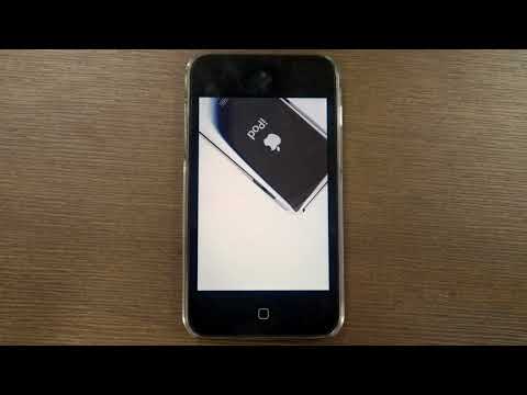 iOS 4 Retail Demo Apple iPod Touch 4th Generation : Full 'Screen Saver' Recording