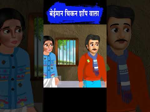 बेईमान चिकन शॉप वाला | Hindi Story | Moral Stories