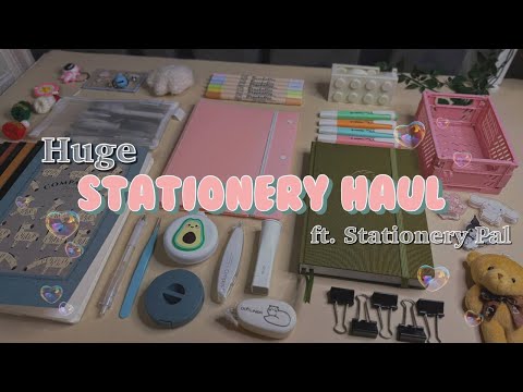 🧁Huge Stationery Pal Haul 💗Black Friday Sale ✨ASMR