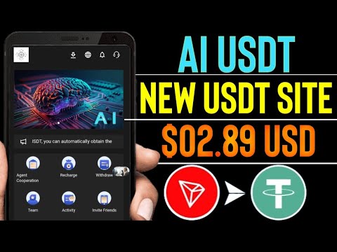 "Ai USDT" USDT Earning Site | Usdt Shopping Site Today | Best New Usdt Shopping Mall site Today