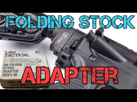 Law Tactical - AR Folding Stock Adapter