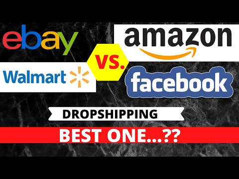 Ebay vs Amazon vs Walmart vs Facebook For Dropshipping (Pros & Cons of Each)