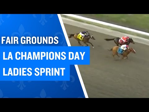 2024 $100,000 LA Champions Day Ladies Sprint at Fair Grounds