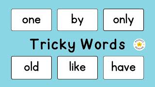 Sight Words | Tricky Words Set #5 | Sentences with Tricky Words | phonics for Kids