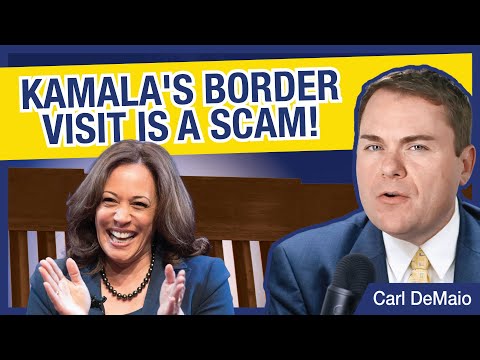 Kamala Harris' Border Visit is a Scam!