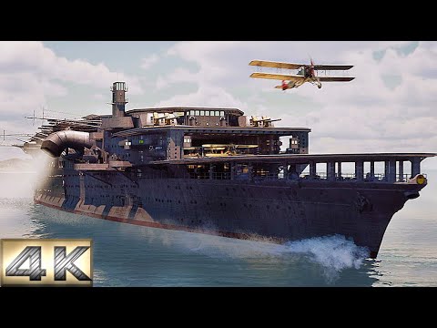 『三段空母』赤城からの発艦シーン 【帝国海軍 IJN AKAGI】【貴重映像】