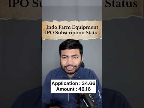 Indo Farm Equipment IPO Subscription Status | Latest IPO GMP #shorts #latestipo #ipo