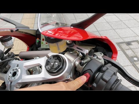 Panigale V4 Test Drive [From Operation Instructions to Start]