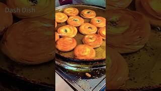 Crispy & Juicy: Watch These Perfect Meat-Stuffed Pancakes Sizzle to Perfection! 🥙🔥 #StreetFood