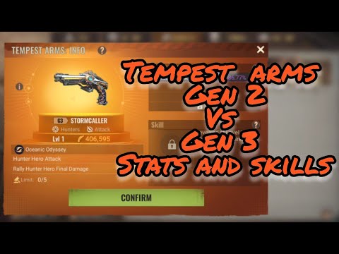 @StateofSurvivalOfficial Tempest Arms gen2 vs gen3 (english subtitles)