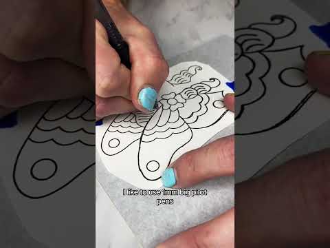 HOW TO MAKE A TATTOO STENCIL