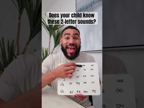 Teach these 2-letter sounds to your child to help them read #shorts