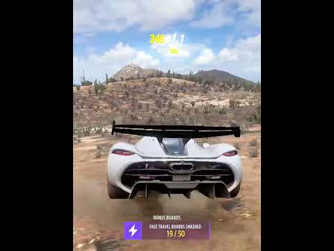 SMASHING XP BOARDS IN FORZA HORIZON                           #forzahorizon5 #trending #viralshorts