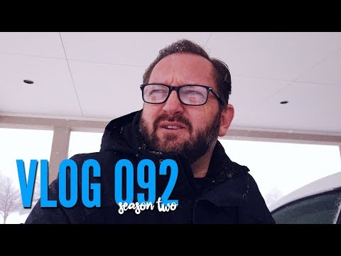 Another snow storm...and I'm back...for now... | Vlog.092