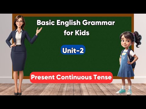 English Conversation Practice for kids | English for Kids | #kidslearning  #PresentContinuousTense