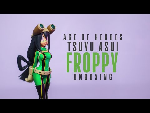 UNBOXING | AGE OF HEROES: TSUYU ASUI "FROPPY" from My Hero Academia Vol 9