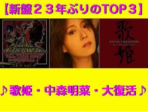 【ポップ・アイドルの歌姫】中森明菜さん、新曲入りベストが23年ぶり3位、カバーベストも7位の快挙達成！