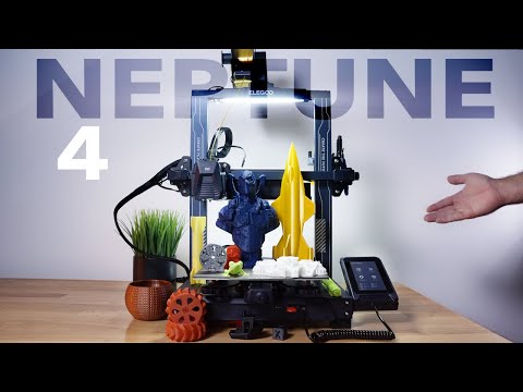 Elegoo Neptune 4 - Klipper 3D Printer - Unbox & Setup