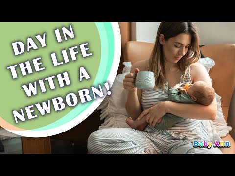 Day in the Life with a Newborn Baby || Daily Routine of a First Time Mom || Newborn daily routine