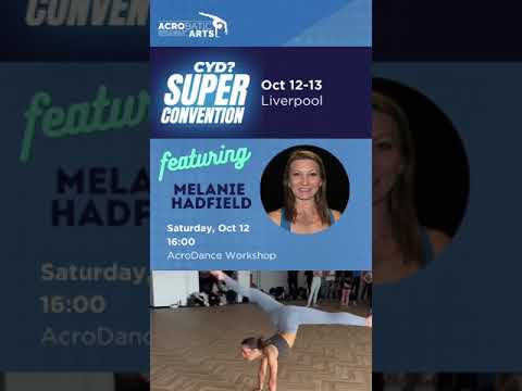 Get Ready, #Liverpool! Join this #AcroDance class for an Epic Training Experience! #SuperConvention