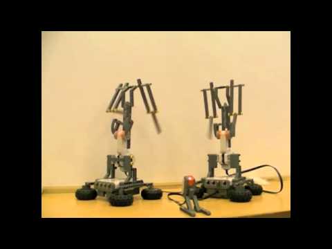 LEGO MINDSTORMS による二重振り子