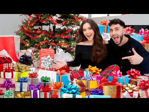 Insane Christmas Gifts Opening with my Girlfriend!!