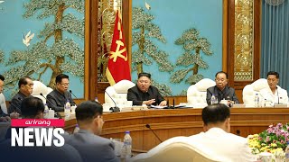 Kim Jong-un presides over politburo meeting, vowing to prepare for ruling party's 8th Congress